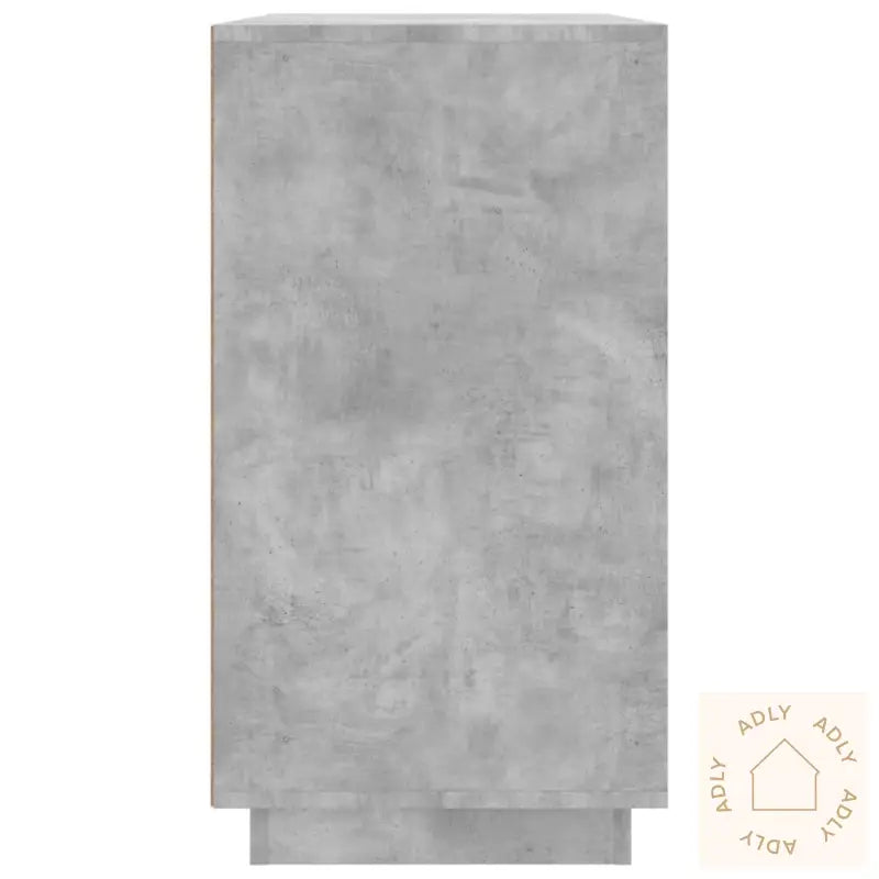 Skjenk Betonggrå 80X34X75 Cm Konstruert Tre