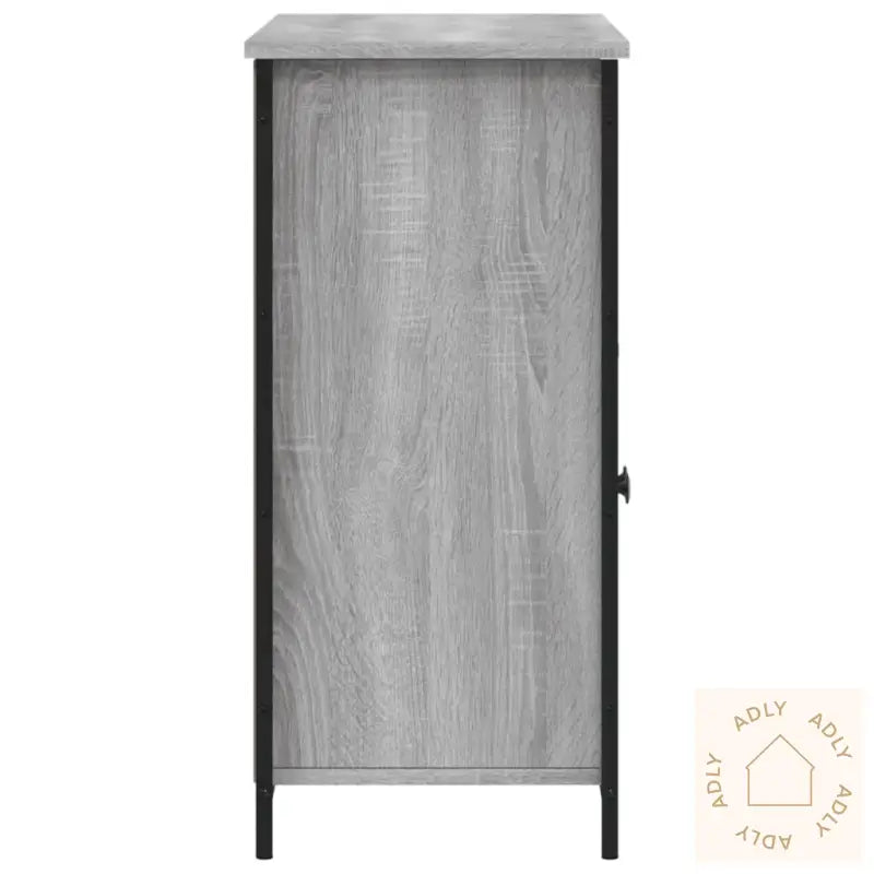 Skjenk Grå Sonoma 100X35X75 Cm Konstruert Tre