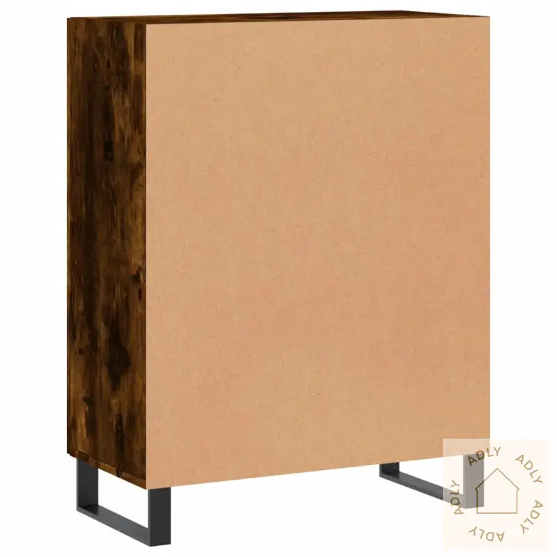 Skjenk Røkt Eik 69,5X34X90 Cm Konstruert Tre