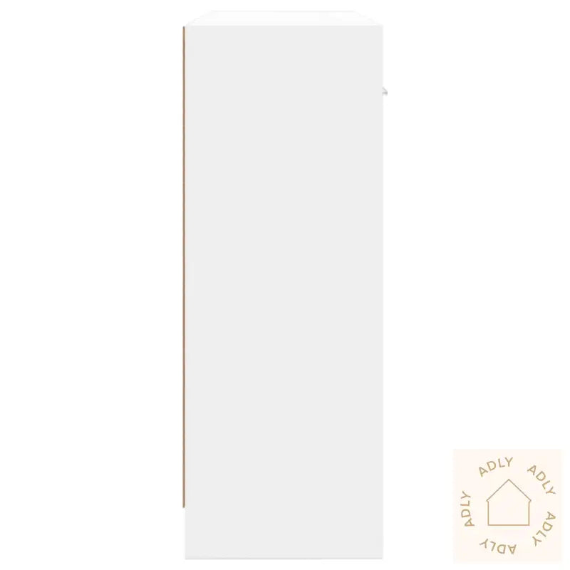 Skjenk Hvit 91X28X75 Cm Konstruert Tre