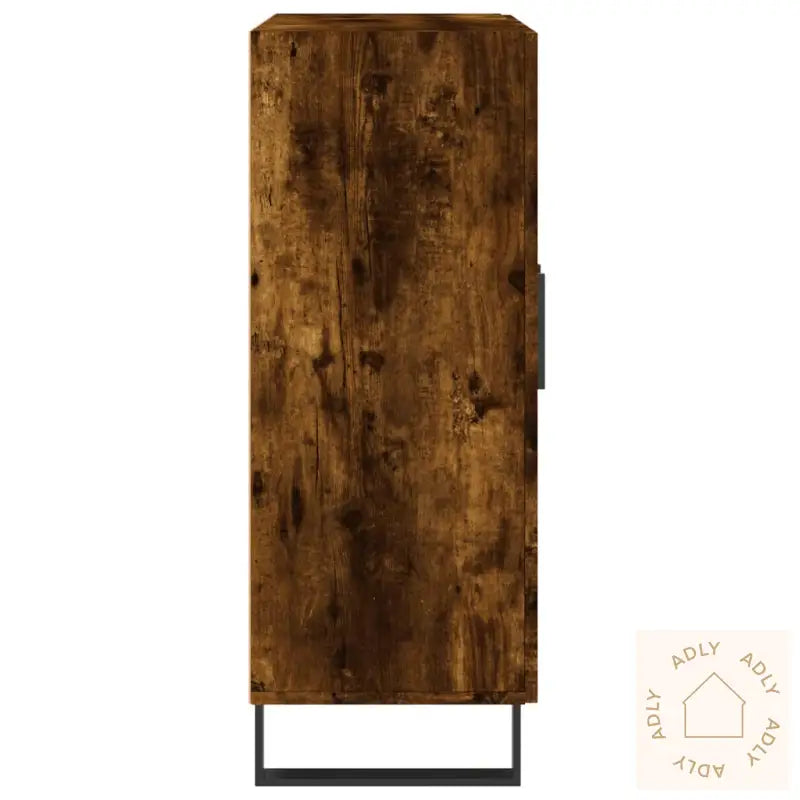 Skjenk Røkt Eik 69,5X34X90 Cm Konstruert Tre