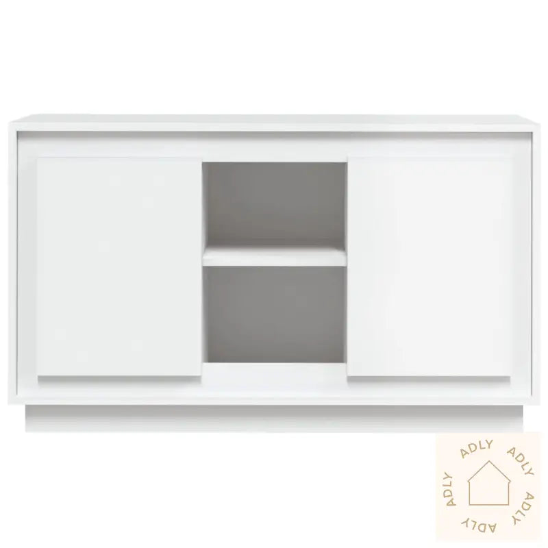 Skjenk Hvit 102X35X60 Cm Konstruert Tre