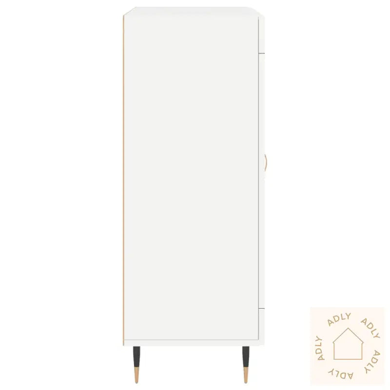 Skjenk Hvit 69,5X34X90 Cm Konstruert Tre