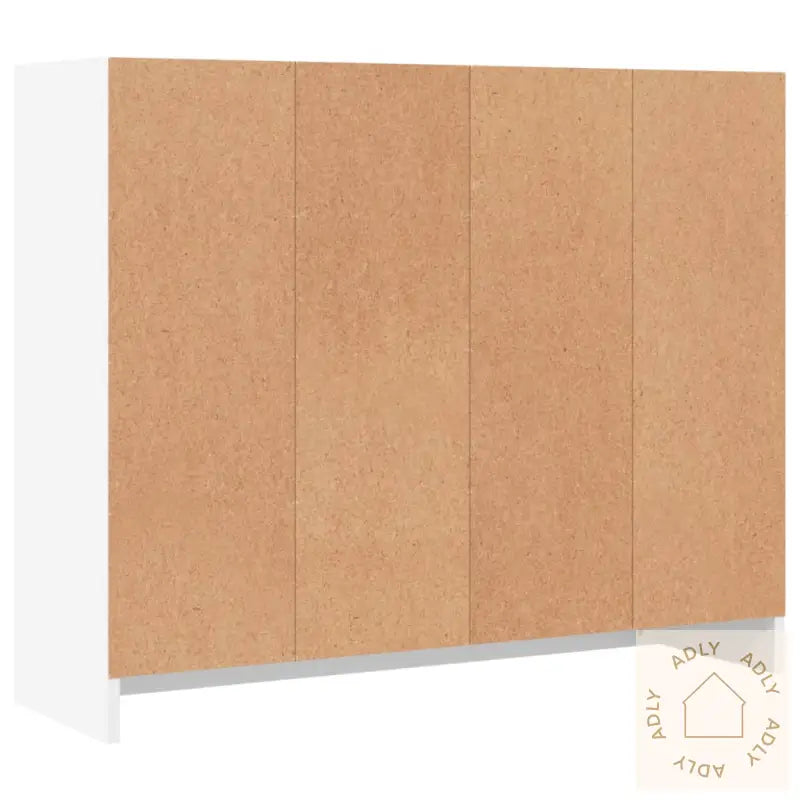 Skjenk Hvit 91X28X75 Cm Konstruert Tre