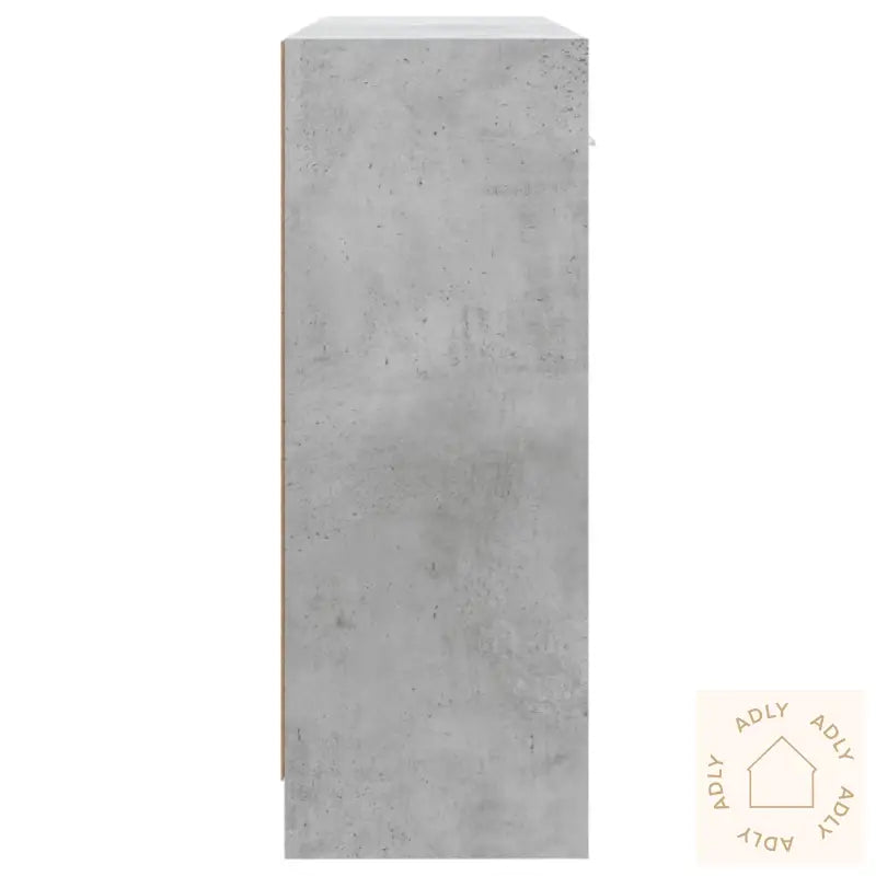 Skjenk Betonggrå 91X28X75 Cm Konstruert Tre