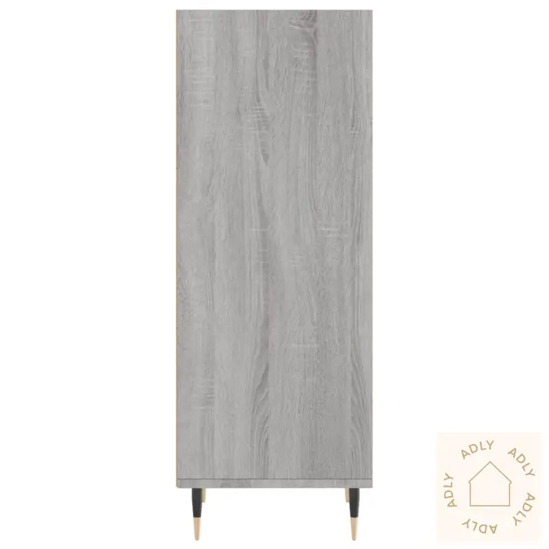 Skjenk Grå Sonoma 34,5X32,5X90 Cm Konstruert Tre