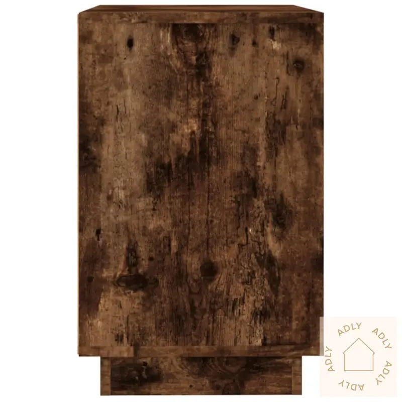 Skjenk Røkt Eik 102X35X60 Cm Konstruert Tre