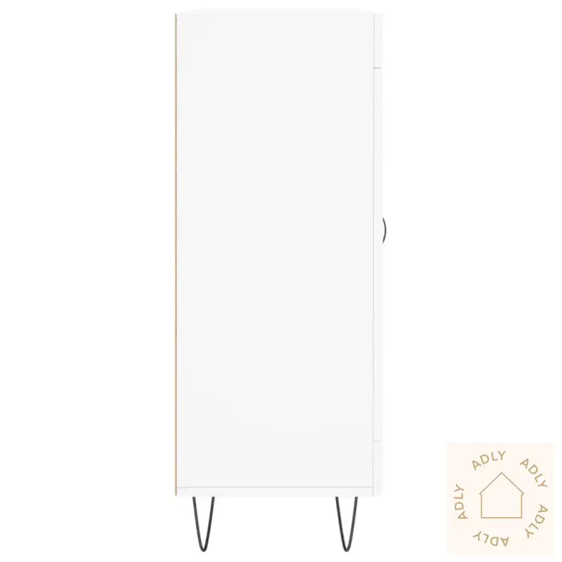 Skjenk Hvit 69,5X34X90 Cm Konstruert Tre