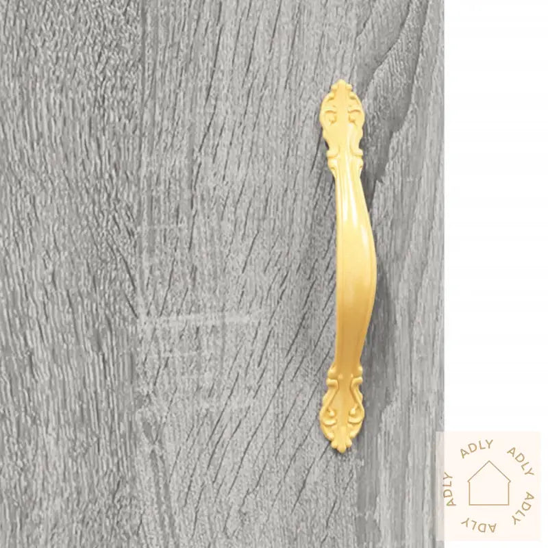 Skjenk Grå Sonoma 69,5X34X90 Cm Konstruert Tre