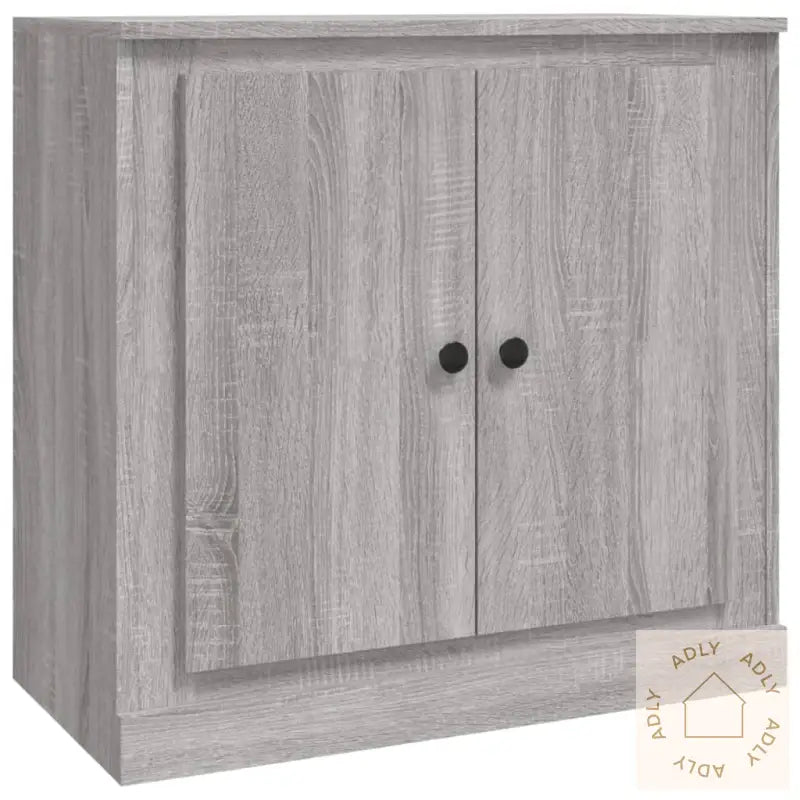 Skjenk Grå Sonoma 70X35,5X67,5 Cm Konstruert Tre