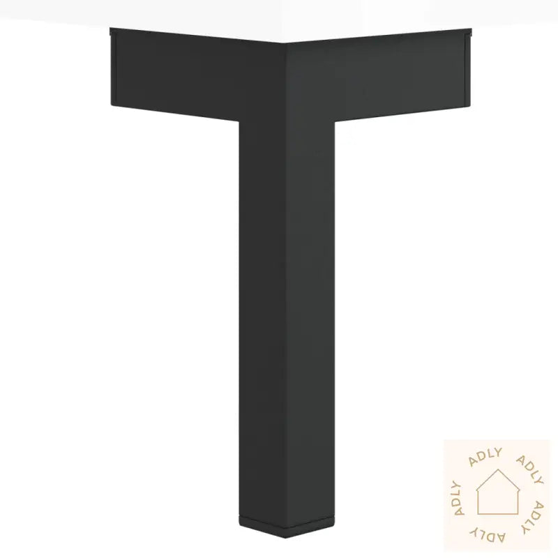 Skjenk Høyglans Hvit 69,5X34X90 Cm Konstruert Tre