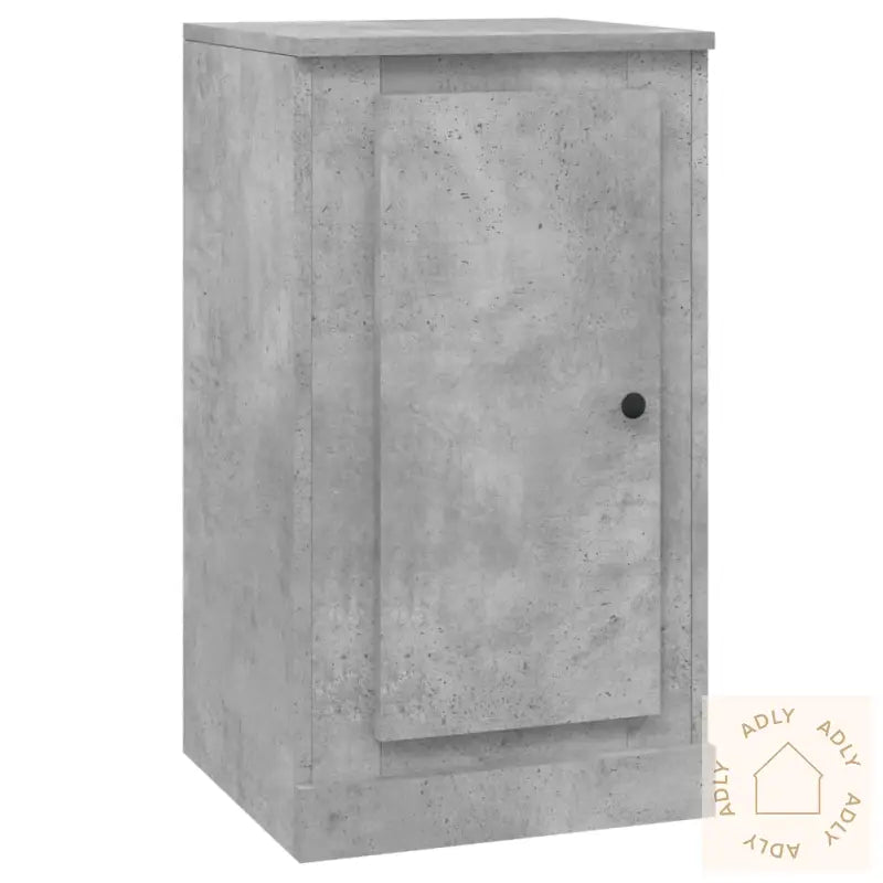 Skjenk Betonggrå 37,5X35,5X67,5 Cm Konstruert Tre