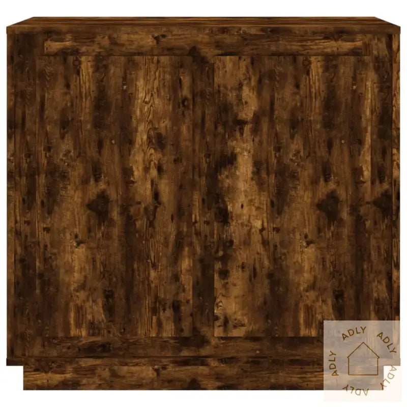 Skjenk Røkt Eik 80X34X75 Cm Konstruert Tre