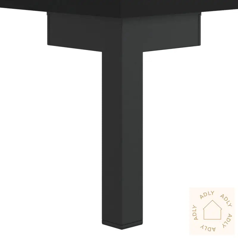 Skjenk Svart 69,5X34X90 Cm Konstruert Tre