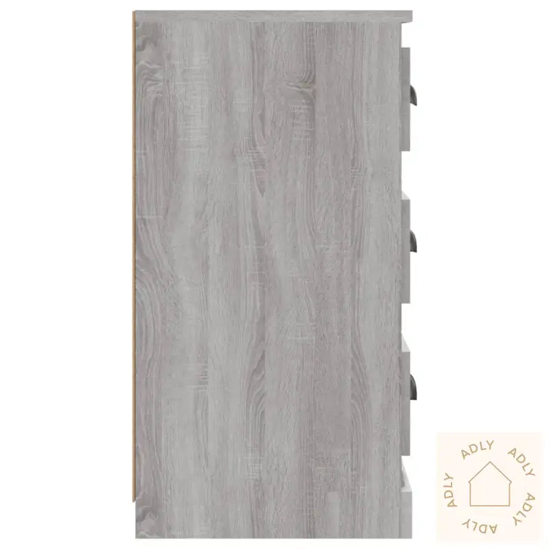 Skjenk Grå Sonoma 70X35,5X67,5 Cm Konstruert Tre