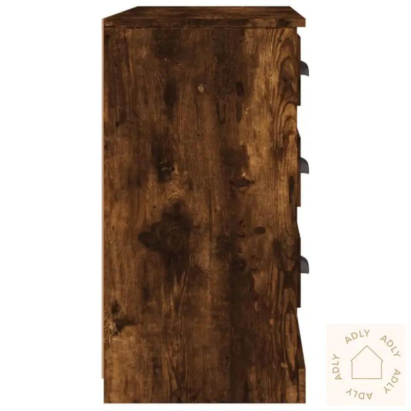 Skjenk Røkt Eik 104,5X35,5X67,5 Cm Konstruert Tre