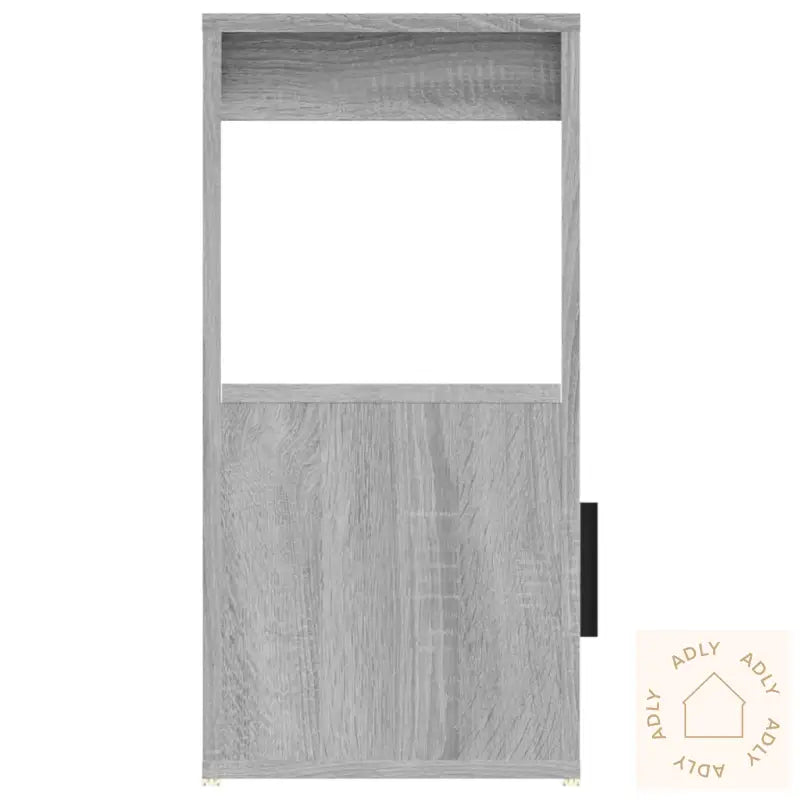 Skjenk Grå Sonoma 80X30X60 Cm Konstruert Tre