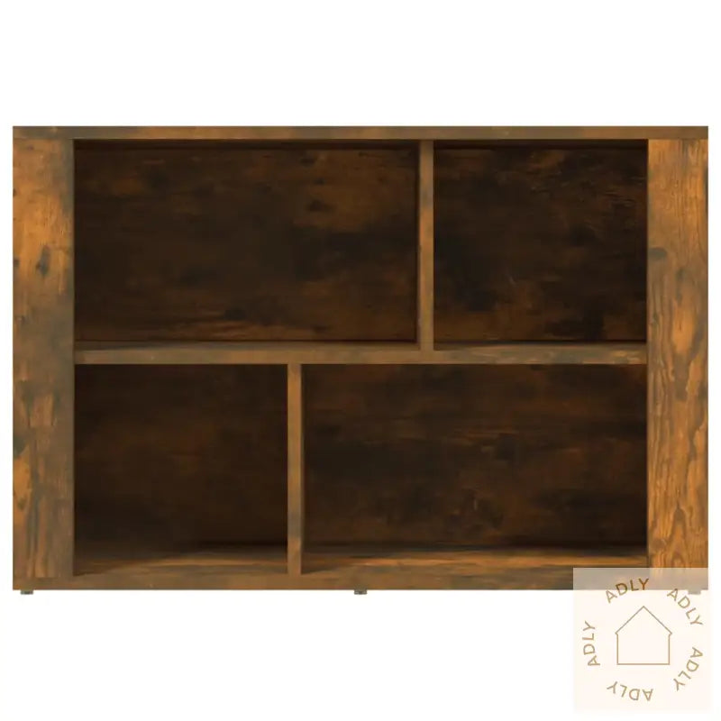 Skjenk Røkt Eik 80X30X54 Cm Konstruert Tre