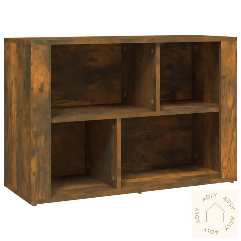 Skjenk Røkt Eik 80X30X54 Cm Konstruert Tre