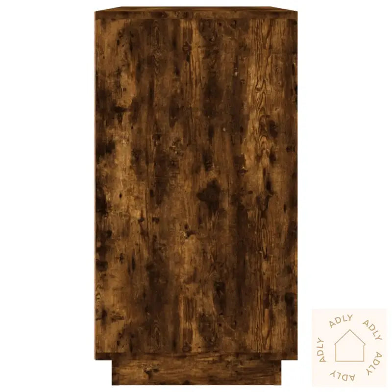 Skjenk Røkt Eik 80X34X75 Cm Konstruert Tre