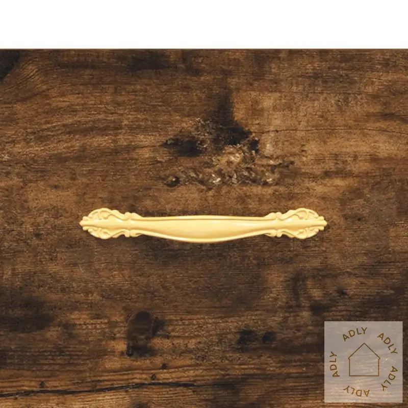 Skjenk Røkt Eik 69,5X34X90 Cm Konstruert Tre