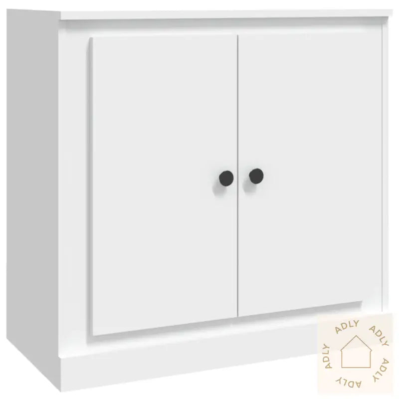 Skjenk Hvit 70X35,5X67,5 Cm Konstruert Tre