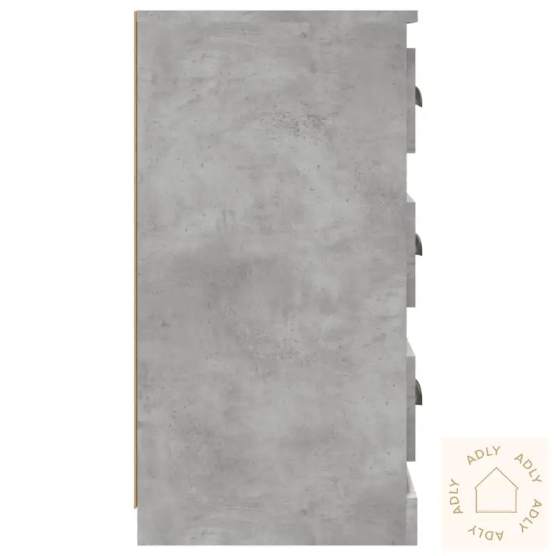 Skjenk Betonggrå 70X35,5X67,5 Cm Konstruert Tre