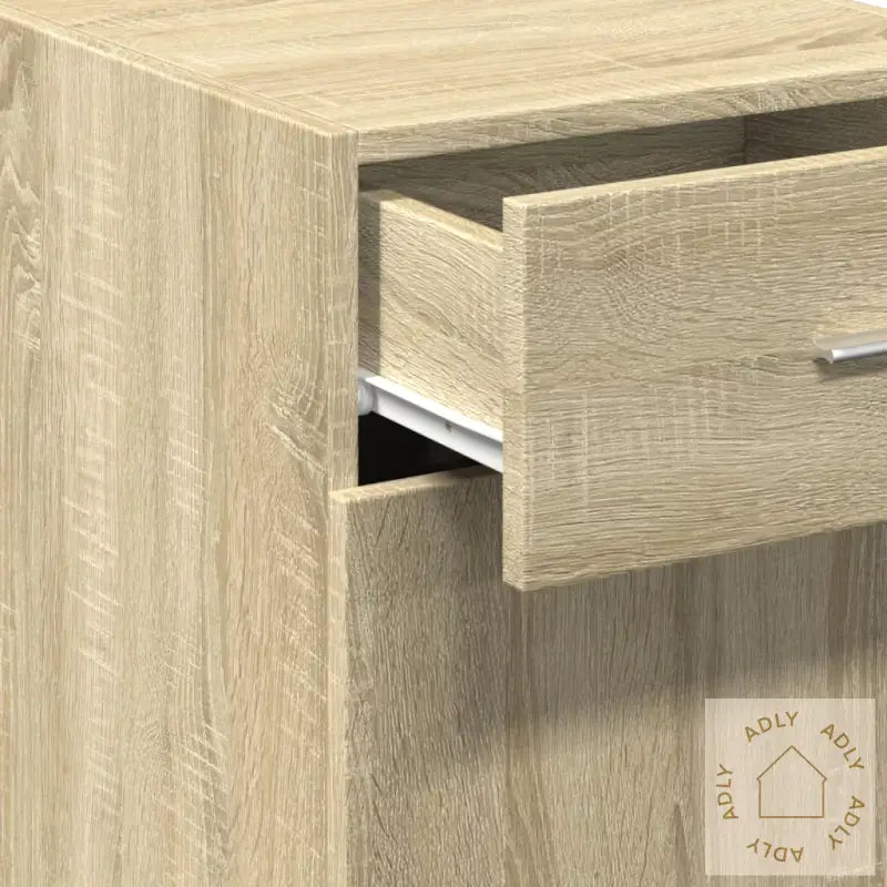 Skjenk Sonoma Eik 40X42,5X93 Cm Konstruert Tre