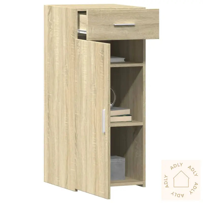 Skjenk Sonoma Eik 40X42,5X93 Cm Konstruert Tre