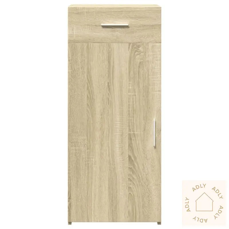 Skjenk Sonoma Eik 40X42,5X93 Cm Konstruert Tre