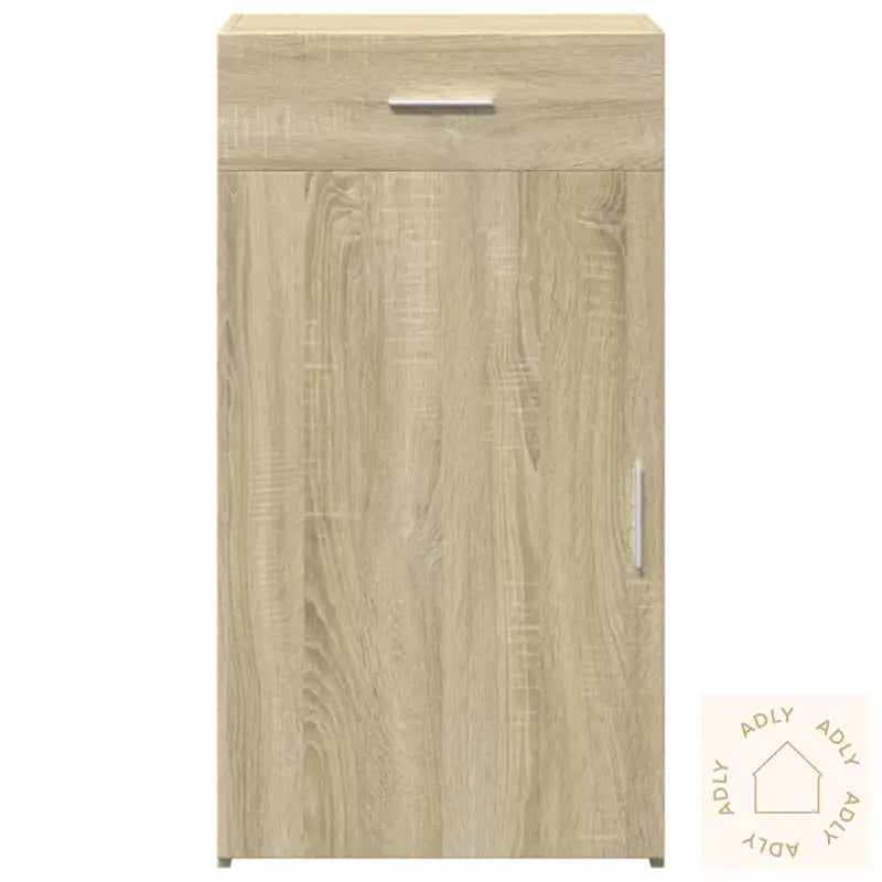 Skjenk Sonoma Eik 50X42,5X93 Cm Konstruert Tre