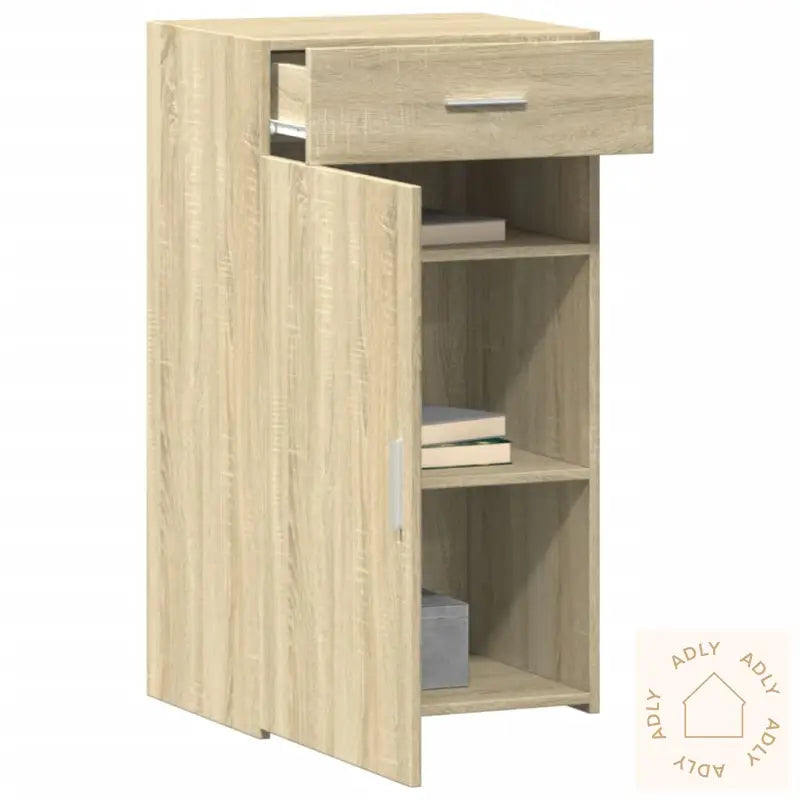 Skjenk Sonoma Eik 50X42,5X93 Cm Konstruert Tre