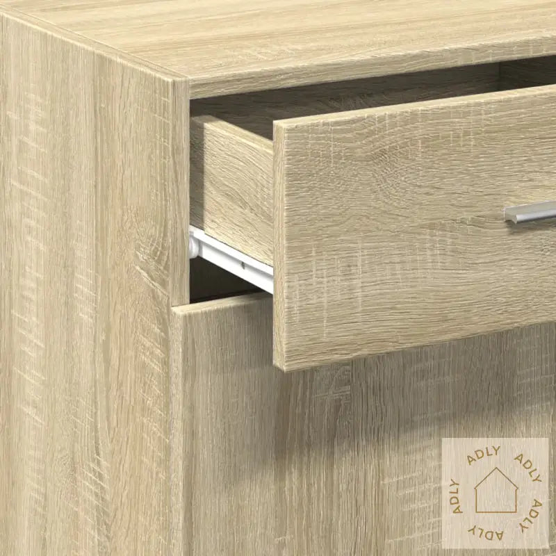 Skjenk Sonoma Eik 50X42,5X93 Cm Konstruert Tre