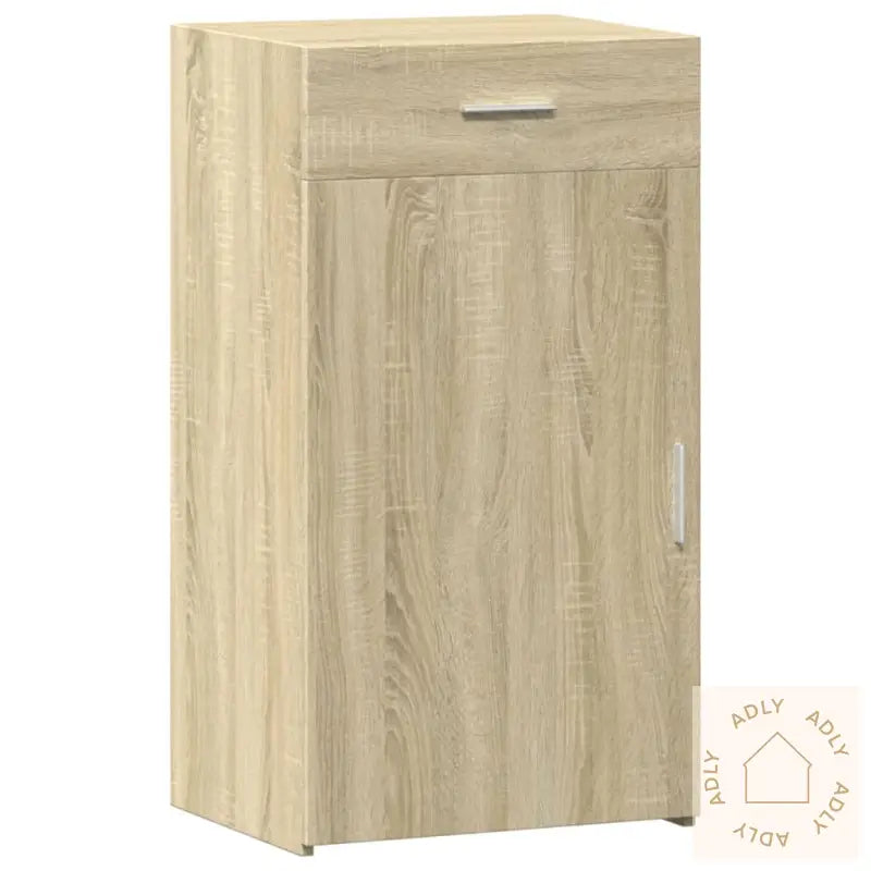 Skjenk Sonoma Eik 50X42,5X93 Cm Konstruert Tre