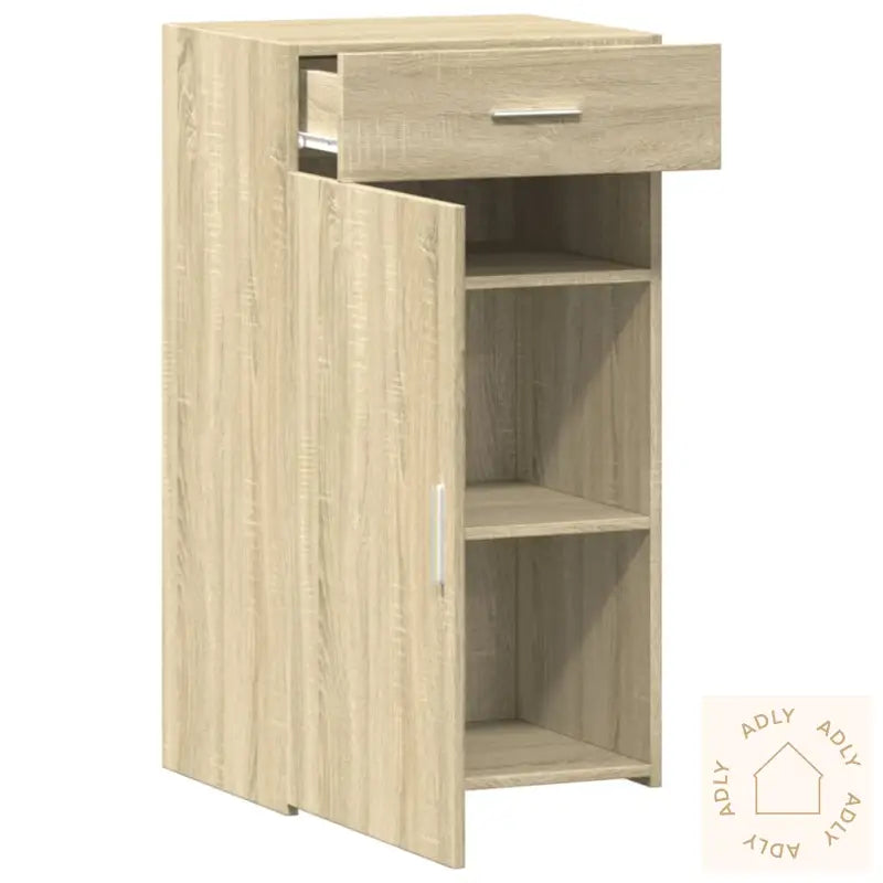 Skjenk Sonoma Eik 50X42,5X93 Cm Konstruert Tre