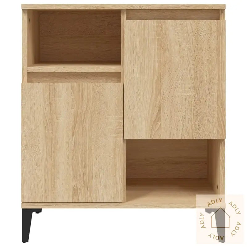 Skjenk Sonoma Eik 60X35X70 Cm Konstruert Tre