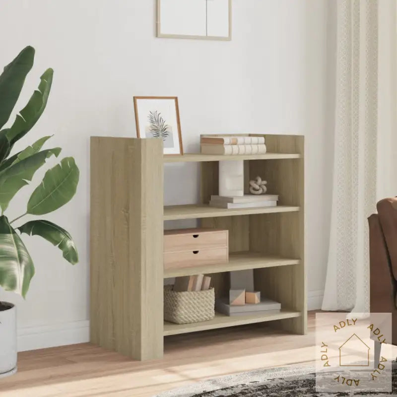 Skjenk Sonoma Eik 73,5X35X75 Cm Konstruert Tre