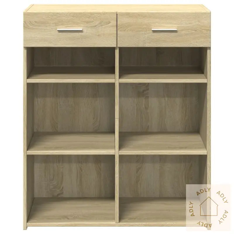 Skjenk Sonoma Eik 80X42,5X93 Cm Konstruert Tre