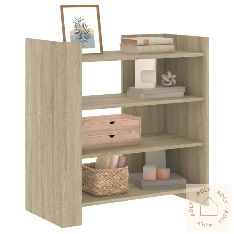 Skjenk Sonoma Eik 73,5X35X75 Cm Konstruert Tre