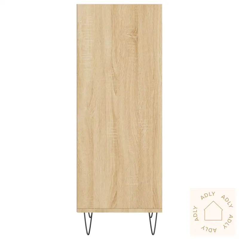 Skjenk Sonoma Eik 34,5X32,5X90 Cm Konstruert Tre