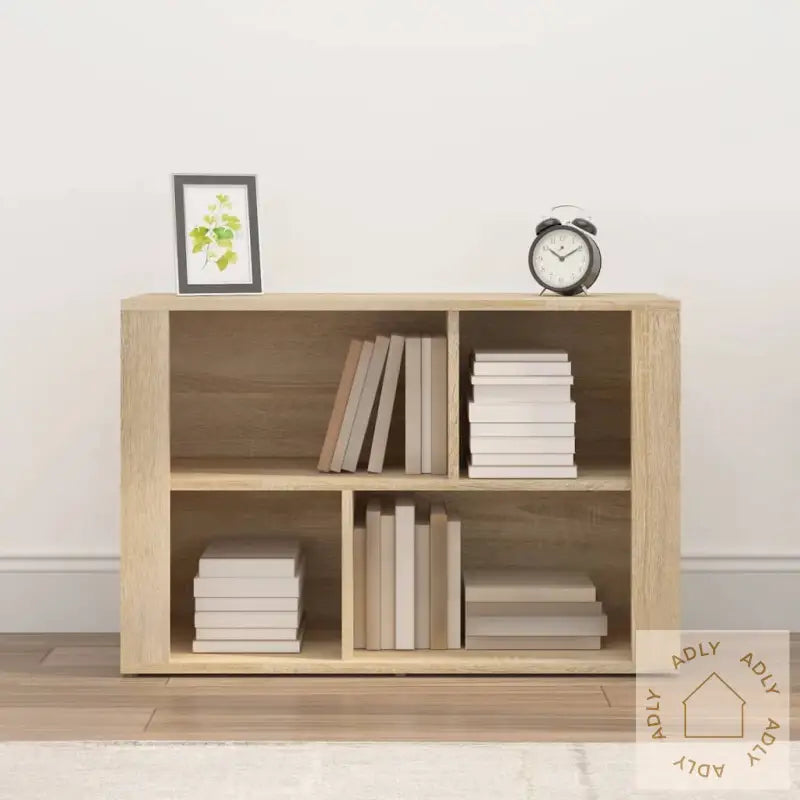 Skjenk Sonoma Eik 80X30X54 Cm Konstruert Tre