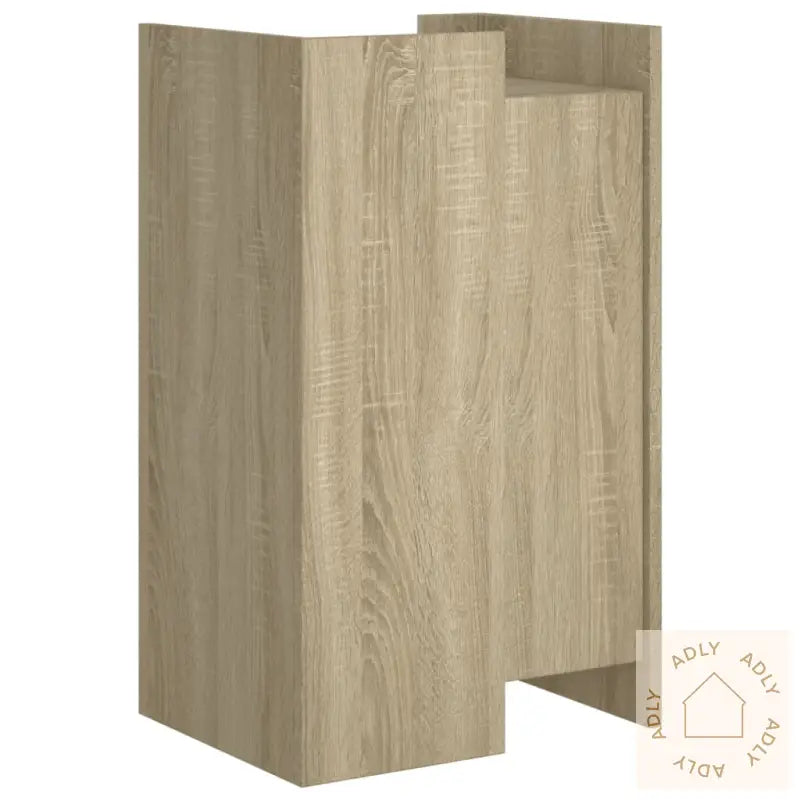 Skjenk Sonoma Eik 45X35X75 Cm Konstruert Tre