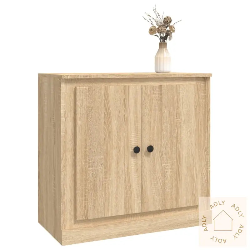 Skjenk Sonoma Eik 70X35,5X67,5 Cm Konstruert Tre