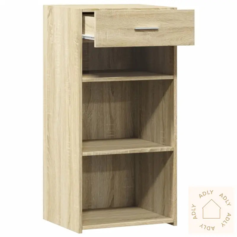 Skjenk Sonoma Eik 45X42,5X93 Cm Konstruert Tre