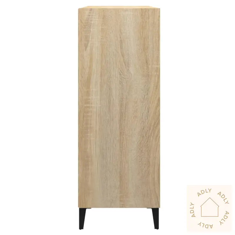 Skjenk Sonoma Eik 69,5X32,5X90 Cm Konstruert Tre