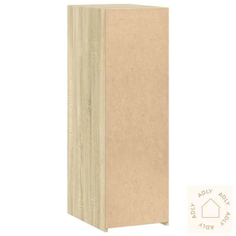 Skjenk Sonoma Eik 30X41X93 Cm Konstruert Tre