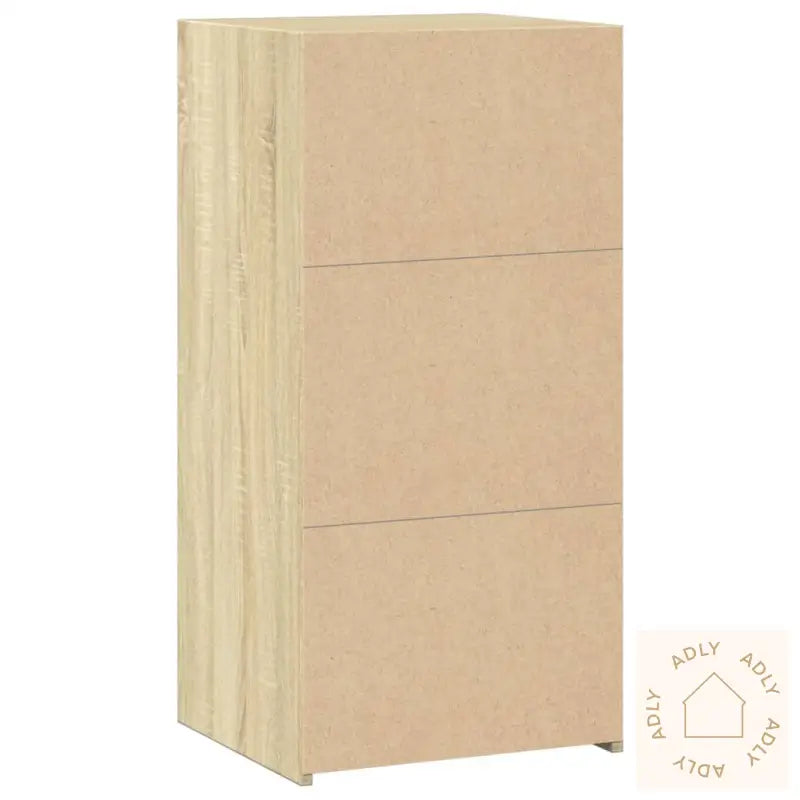 Skjenk Sonoma Eik 45X41X93 Cm Konstruert Tre