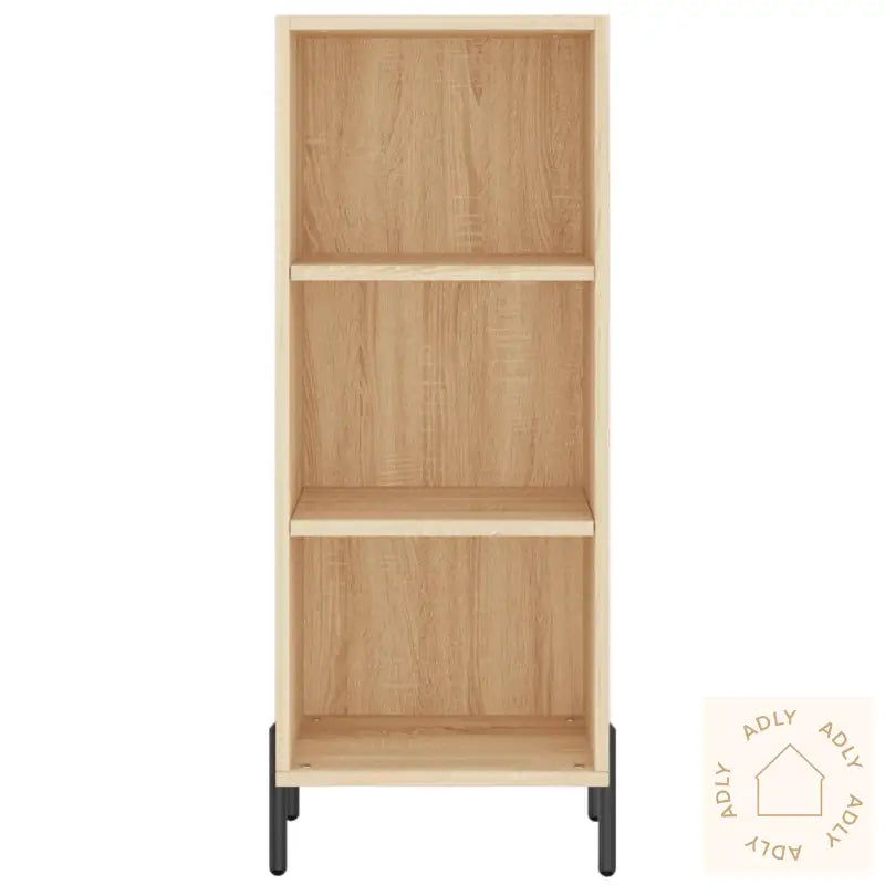 Skjenk Sonoma Eik 34,5X32,5X90 Cm Konstruert Tre