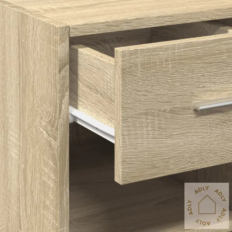 Skjenk Sonoma Eik 45X42,5X93 Cm Konstruert Tre