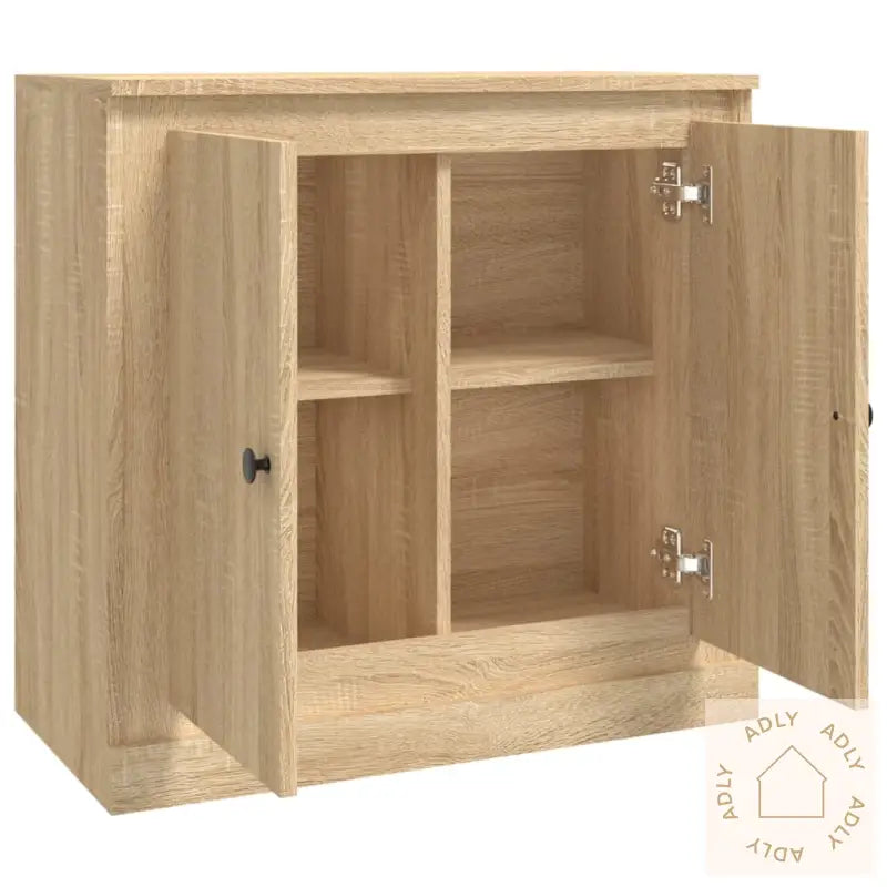 Skjenk Sonoma Eik 70X35,5X67,5 Cm Konstruert Tre